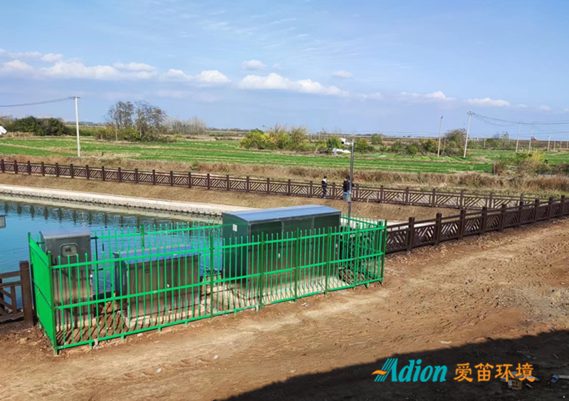 愛笛為安徽一河道項(xiàng)目提供河道富氧控藻一體化設(shè)備