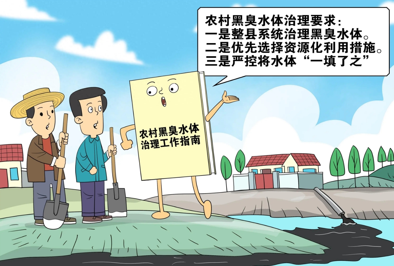 農村黑臭水體治理工作指南已發布